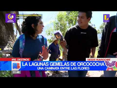 #ReporteSemanal | La Lagunas gemelas de orcococha, una caminata entre las  flores.