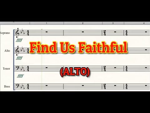 FIND US FAITHFUL PIANO ALTO