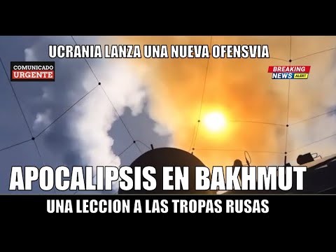 Apocalipsis en BAKHMUT vehículos blindados de combate ucranianos llegaron