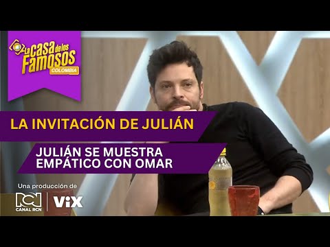 Julián Trujillo le ofrece su apoyo a Omar Murillo | La casa de los famosos Colombia