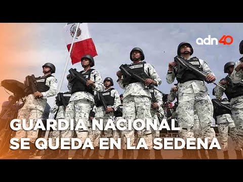 La Guardia Nacional se queda en la SEDENA, Sheinbaum explica que no hay una militarización