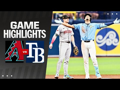 D-backs vs. Rays Game Highlights (8/18/24) | MLB Highlights