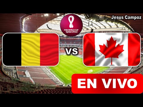 Bélgica vs Canadá EN VIVO donde ver + predicción y pronostico Mundial 2022 resumen canada v belgica