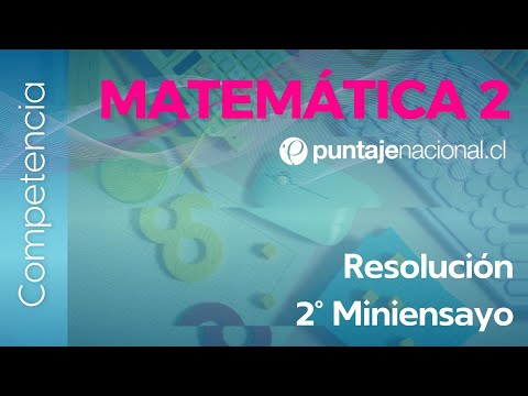 PAES | Competencia Matemática M2 | Resolución Miniensayo 2