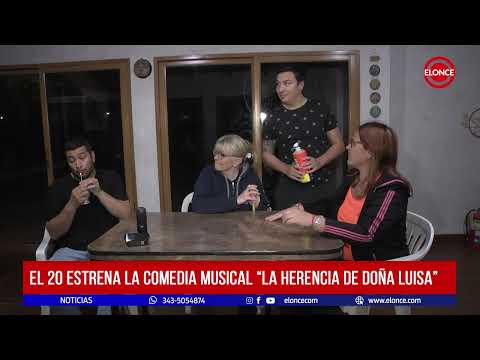 El 20 estrena la comedia musical La herencia de Doña Luisa