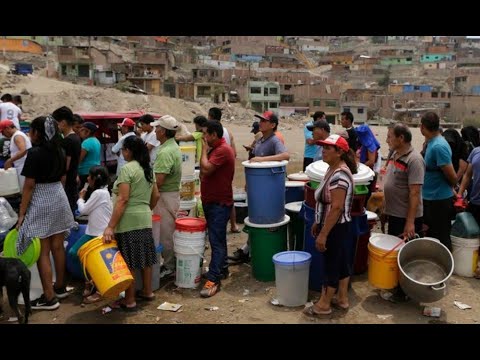 Más de 3 millones de peruanos aún no cuentan con agua potable