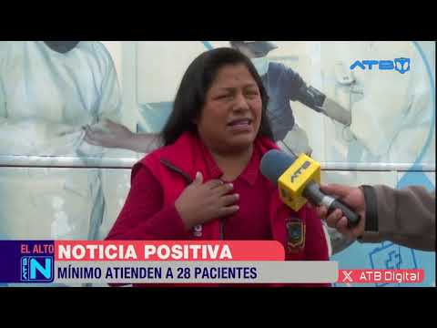 Un hospital rodante lleva atención médica a las zonas más alejadas de El Alto