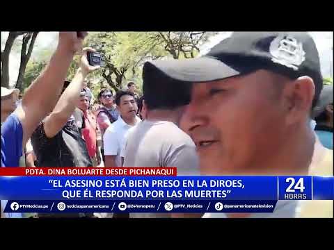 Junín: llegada de Dina Boluarte desata protestas que dejan dos heridos en Pichanaqui
