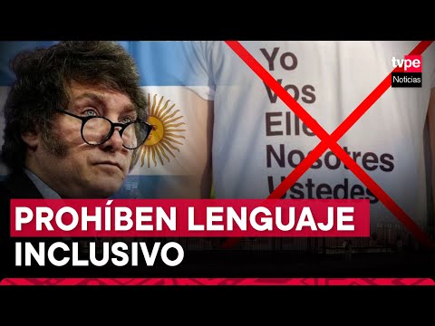 Argentina amplía prohibición de lenguaje inclusivo a administración nacional