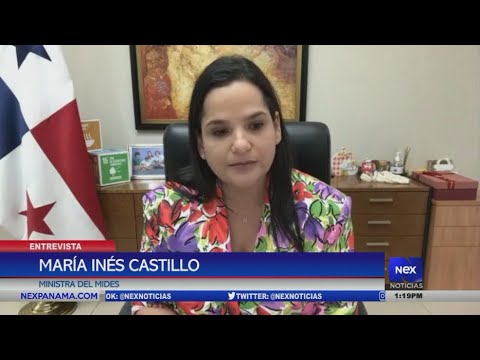 Ministra del MIDES, Maria Ines Castillo nos detalla sobre la entrega de la transferencia monetaria