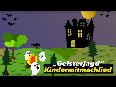 👻Geisterjagd | Kinderlied | Halloween | zum Singen und Tanzen👻