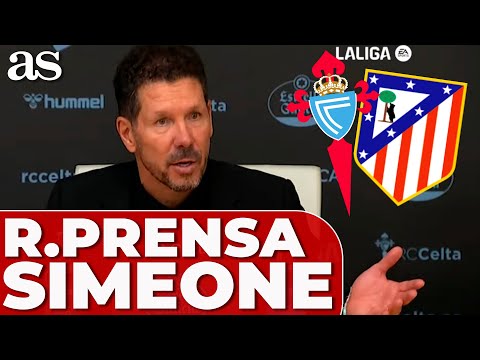 SIMEONE, rueda de prensa CELTA - ATLÉTICO DE MADRID: Julian ÁLVAREZ, Griezmann, SORLOTH...