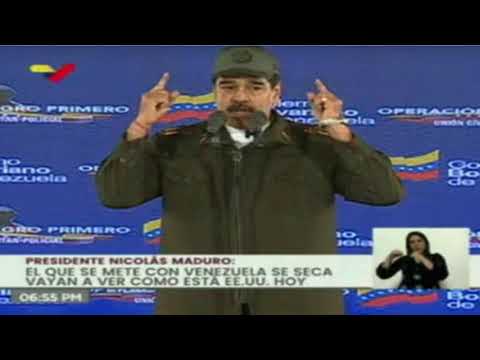 Maduro afirma que Iván Duque prepara nuevas incursiones armadas en Venezuela