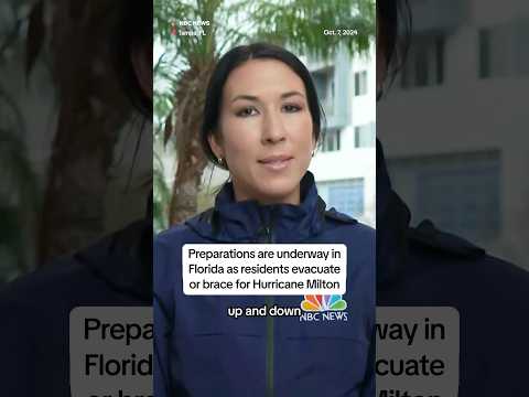 Florida prepares for Hurricane Milton ?