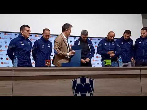 Rayados presenta al Tano Ortiz. Conferencia con el nuevo técnico de Monterrey