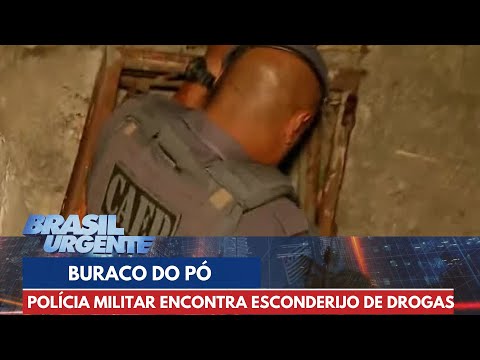 PCC: PM descobre Buraco do Pó em favela de SP | Brasil Urgente