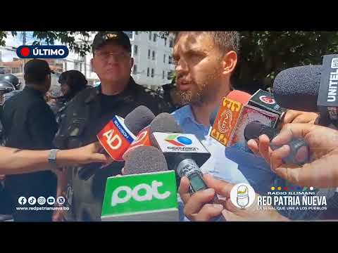 Ministro Del Castillo denuncia acciones violentas de marchistas en Sucre