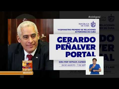 Gerardo Peñalver Portal llegará hoy a Cambodia