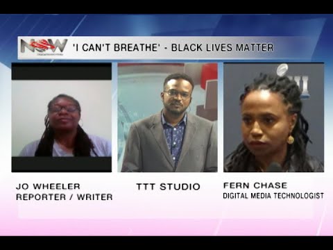 'I Can't Breathe' - Black Lives Matter, Jo Wheeler and Fern Chase