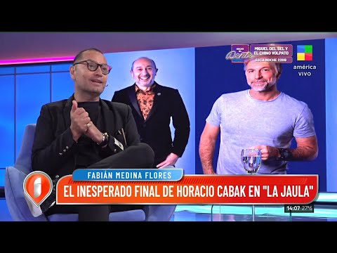 El inesperado final de Horacio Cabak en La Jaula: habla Fabián Medina Flores