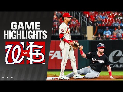 Nationals vs. Cardinals Game Highlights (7/27/24) | MLB Highlights