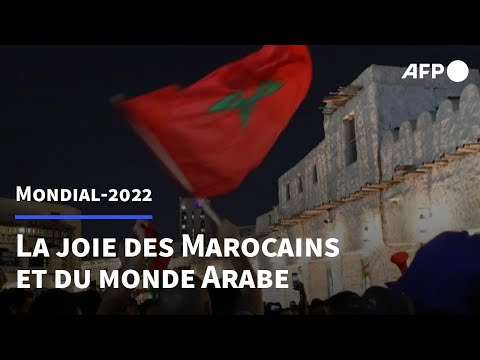 Coupe du monde 2022: les Marocains fous de joie et fiers de leur équipe | AFP