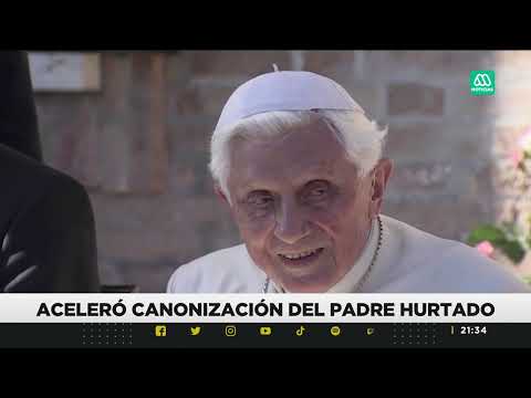 Aceleró la canonización del Padre Hurtado: Benedicto XVI y su relación con Chile