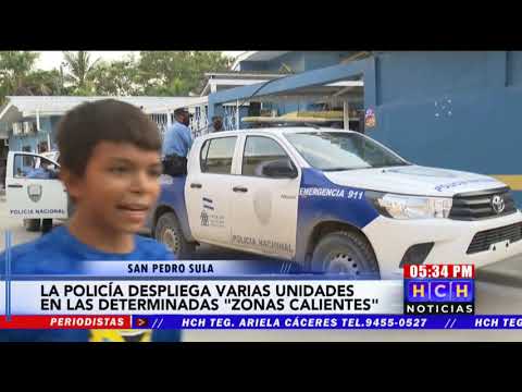 ¡Operativos! Intensa saturaciones policiales en zonas calientes del sector Rivera Hernández