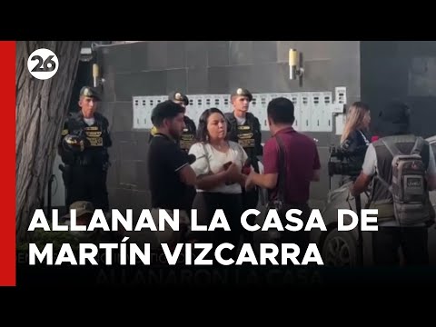 PERÚ | Allanaron la casa de Martín Vizcarra en Lima