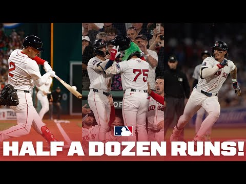 Six early runs in Boston power the Red Sox postseason momentum in the AL East ‼️‼️