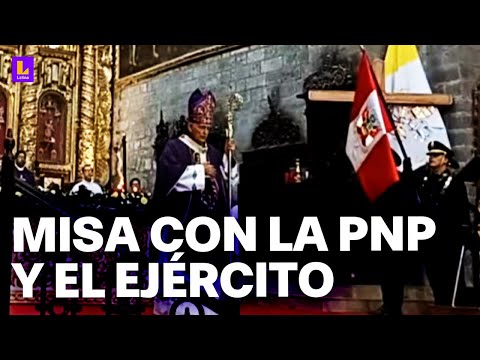 Semana Santa desde Ayacucho EN VIVO: misa con los miembros del Ejército y de la Policía del Perú