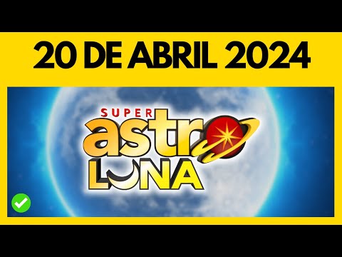 Resultado de ASTRO LUNA hoy sabado 20 de ABRIL de 2024