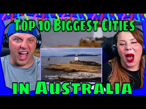 REACTION TO Top 10 Biggest Cities in Australia | THE WOLF HUNTERZ REACTIONS