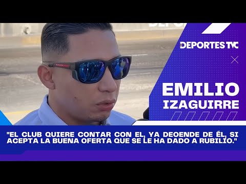Emilio Izaguirre confirma la postura final de Motagua con Rubilio Castillo