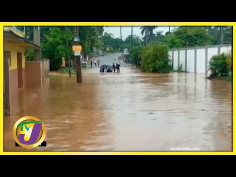 Tropical Storm Elsa $803m Price Tag for Flood Damage in Jamaica | TVJ News - July 6 2021