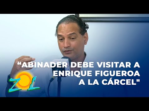 José Laluz: Pte. Abinader debe visitar a Enrique Figueroa a la cárcel