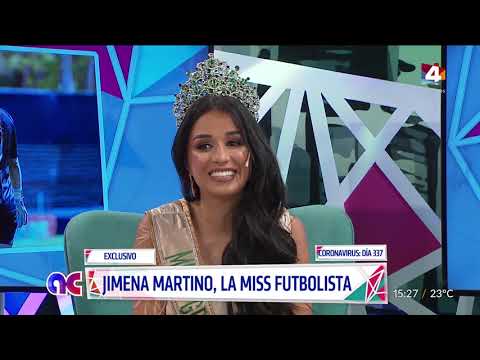 Algo Contigo - Jimena Martino, la miss que juega al fútbol: Son pasiones opuestas