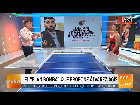 El PLan Bomba que propone Álvarez Agis I A24