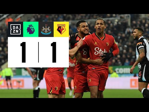 Newcastle vs Watford (1-1) | Resumen y goles | Highlights Premier League