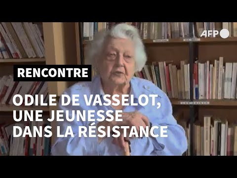 Odile de Vasselot, une femme dans la France de la Résistance | AFP