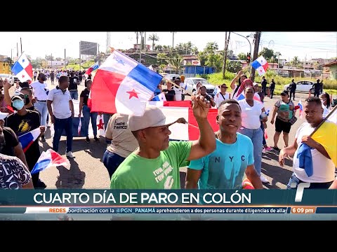 En el cuarto día de protestas en Colón hieren a otra unidad policial