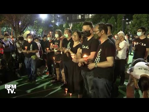 À Hong Kong, des milliers de bougies allumées en mémoire de la répression de Tiananmen