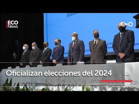 Tribunal Electoral oficializó convocatoria a la Elección General de 2024 | #Eco News