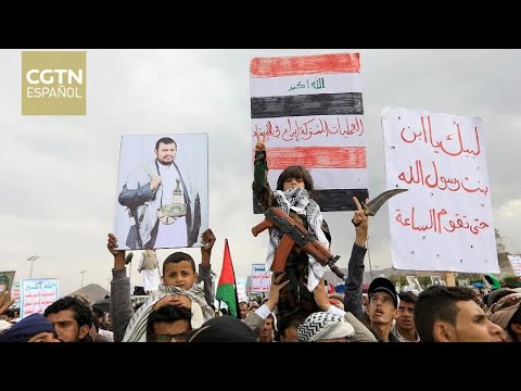 Miles de personas muestran su solidaridad con Palestina en Yemen