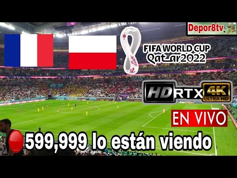 Francia vs. Polonia en vivo, donde ver, a que hora juega Francia vs. Polonia Mundial Qatar 2022