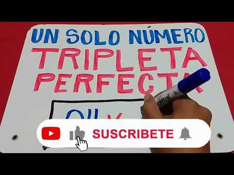 TRIPLETA PARA HOY / NUMERO PARA TRIPLETA HOY / UN SOLO NUMERO PARA TODAS LAS LOTER1AS