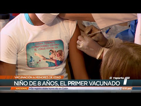 Inicia en Panamá la vacunación anticovid a niños entre 5 y 11 años