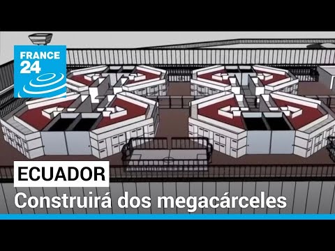 Daniel Noboa presenta plan para construir dos cárceles de máxima seguridad en Ecuador