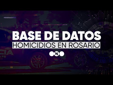 BASE DE DATOS: HOMICIDIOS en ROSARIO   - #TelefeNoticias