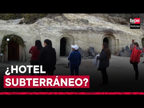 Cajamarca: conoce el increíble hotel subterráneo con parque de esculturas gigantes